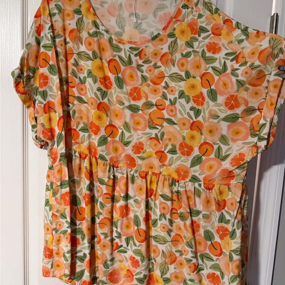 BloomChic Pastel Floral Blouse